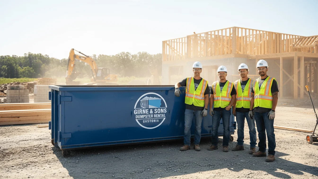 Construction Dumpster Rental in Gastonia, NC